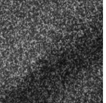 Microscope view of grains in photographic film.