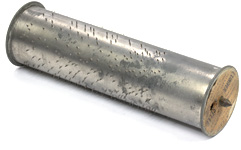 Metal cylinder with pins for L'Universelle music box